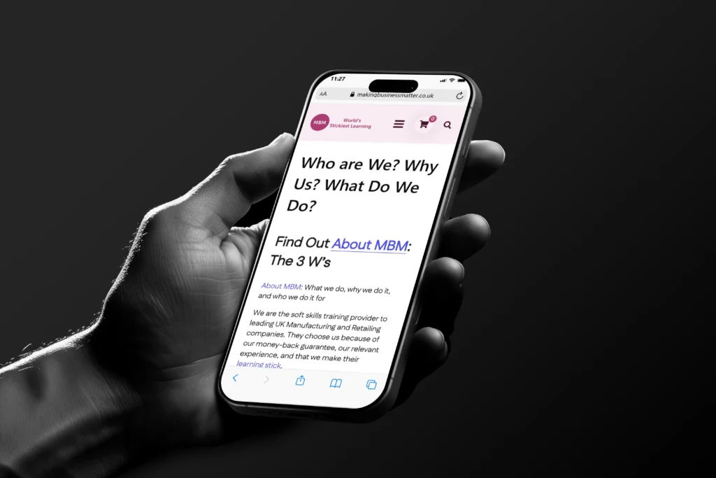 Website Redesign Case Study – MBM UI/UX Revamp & WordPress Development website redesign