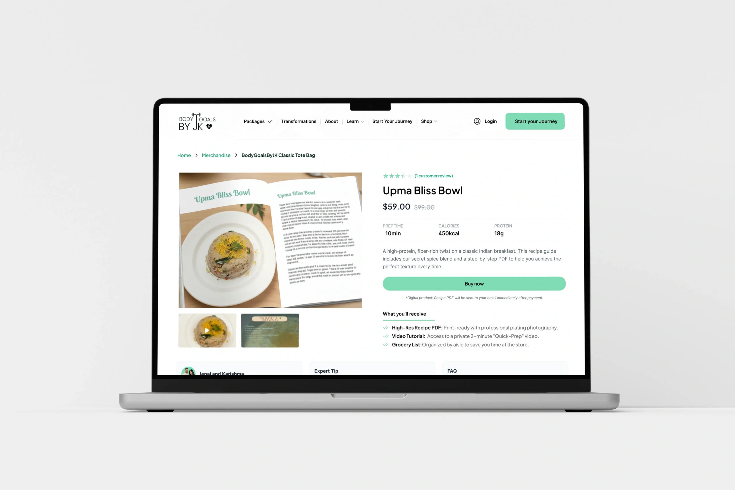 BodyGoals by JK Case Study – Fitness Website Design & Performance Optimization BodyGoals by JK