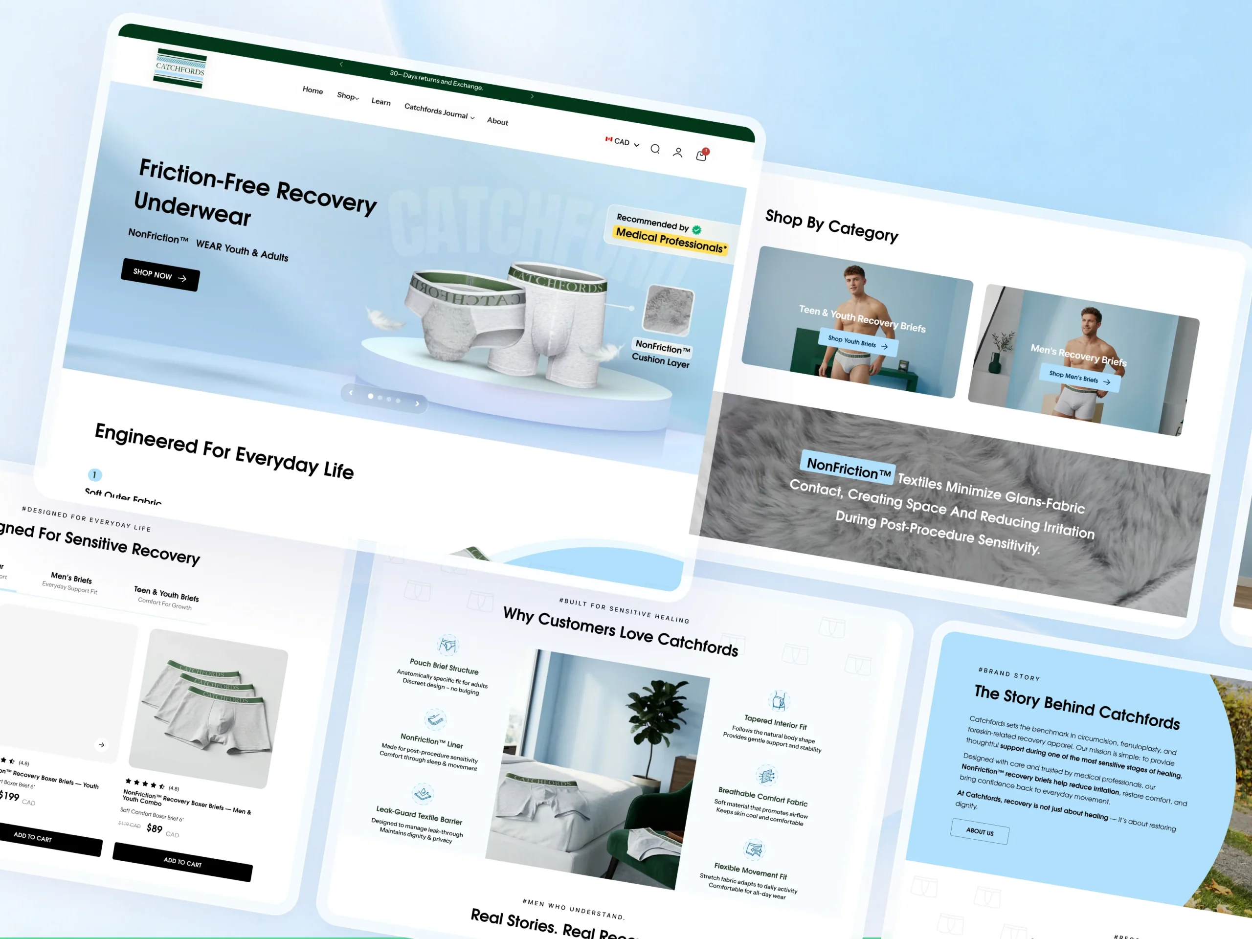 Catchford Case Study – WordPress Redesign & Performance Optimization Catchford Case