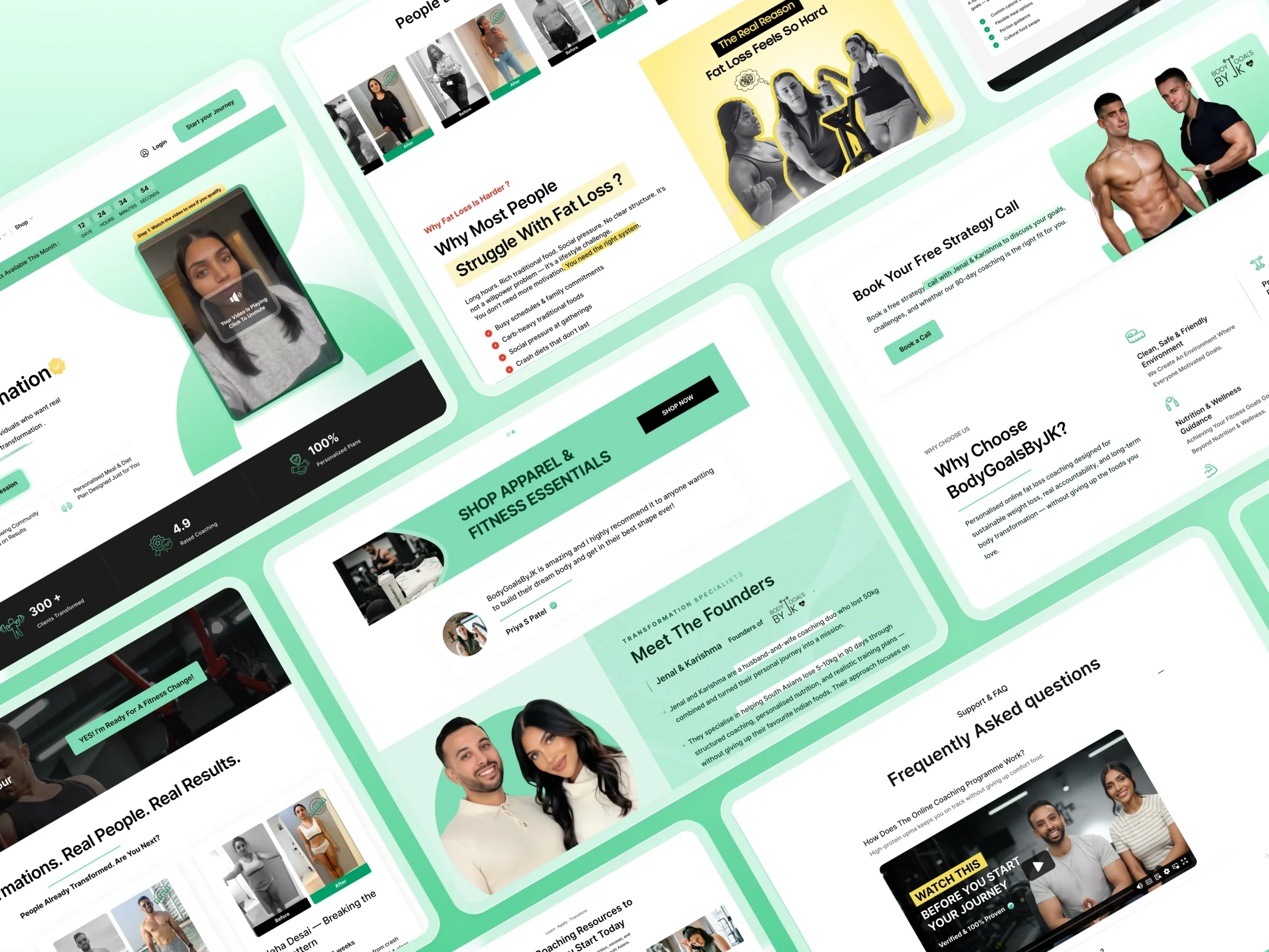 BodyGoals by JK Case Study – Fitness Website Design & Performance Optimization BodyGoals by JK