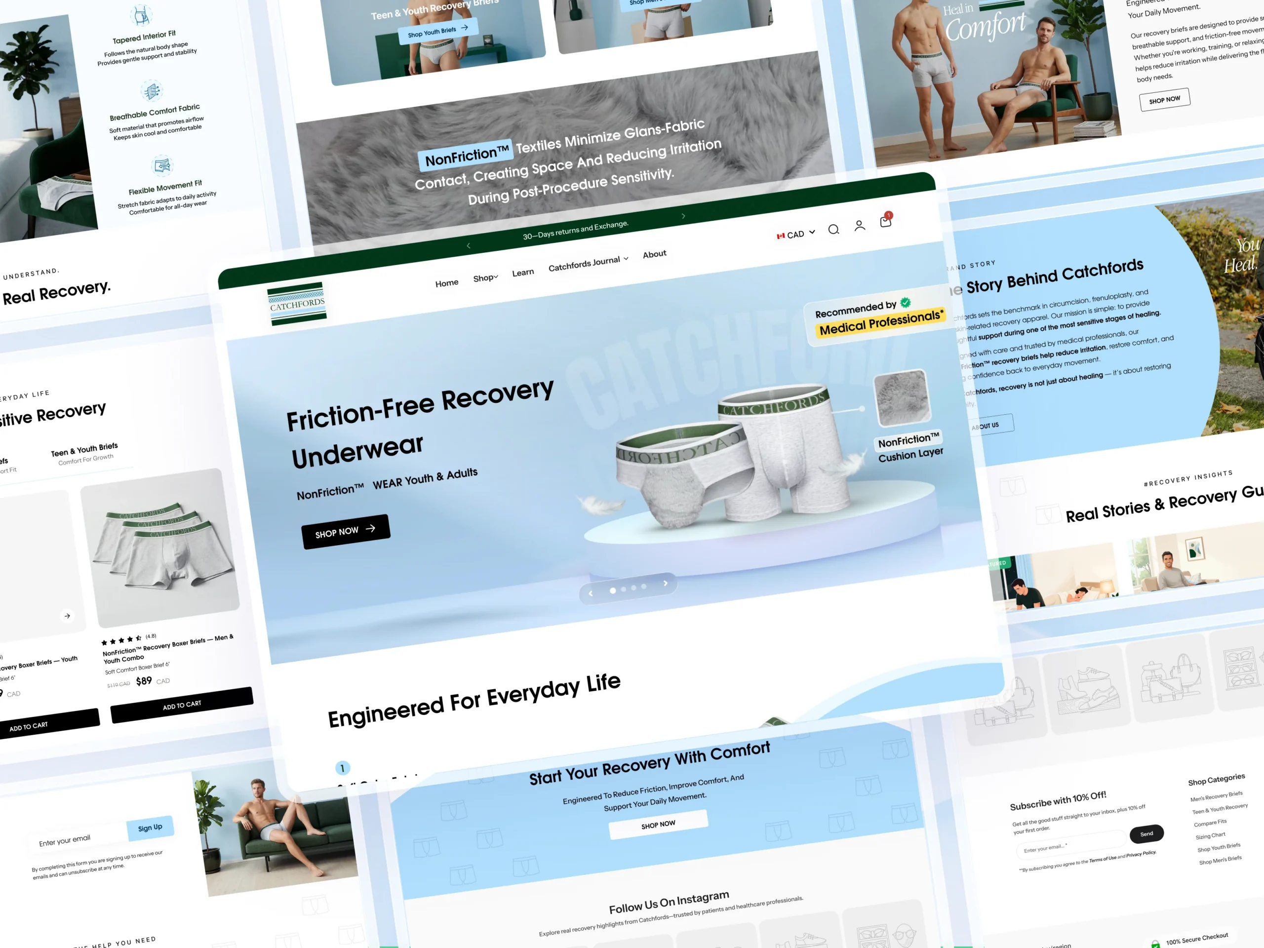 Catchford Case Study – WordPress Redesign & Performance Optimization Catchford Case