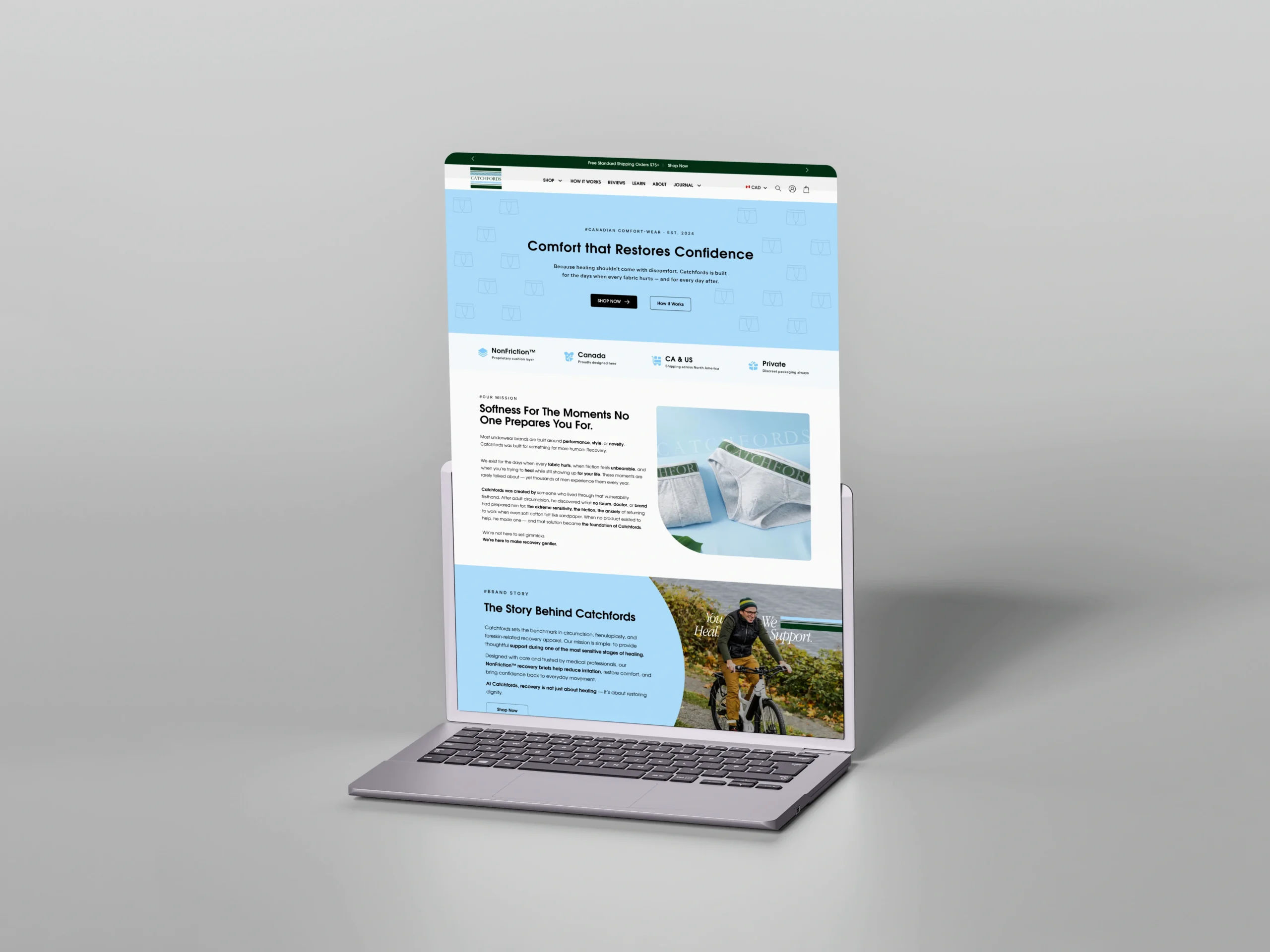 Catchford Case Study – WordPress Redesign & Performance Optimization Catchford Case