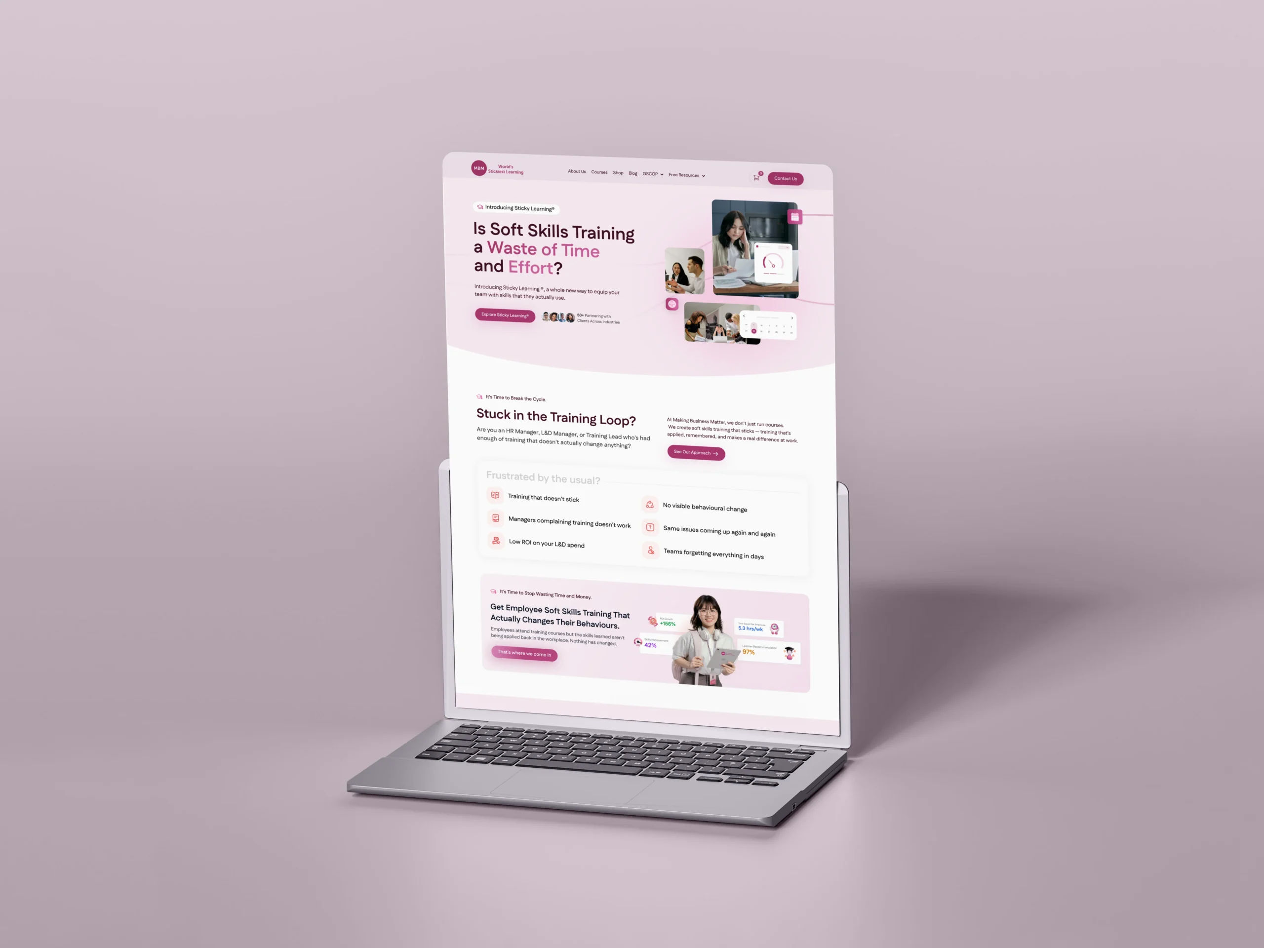 Website Redesign Case Study – MBM UI/UX Revamp & WordPress Development website redesign