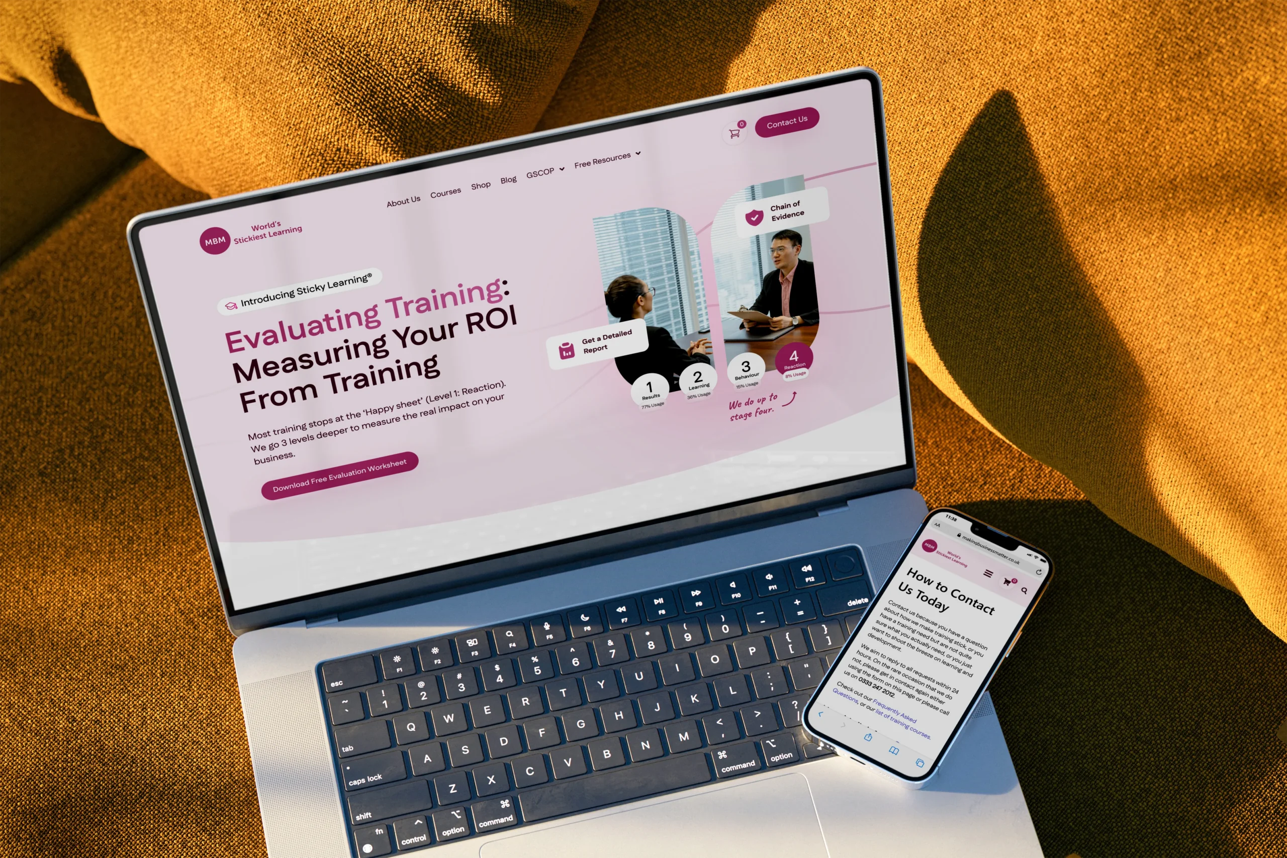 Website Redesign Case Study – MBM UI/UX Revamp & WordPress Development website redesign