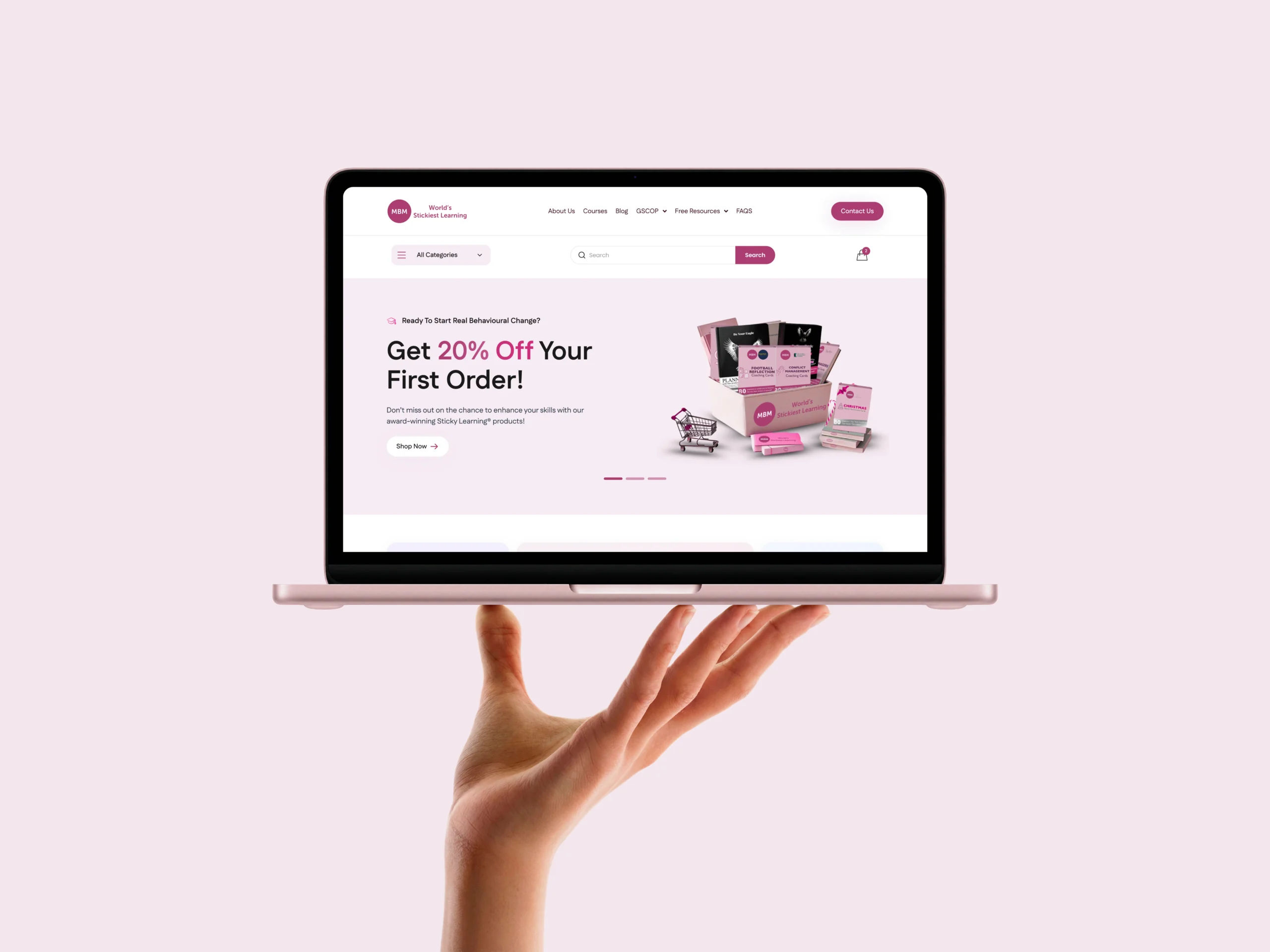 Website Redesign Case Study – MBM UI/UX Revamp & WordPress Development website redesign