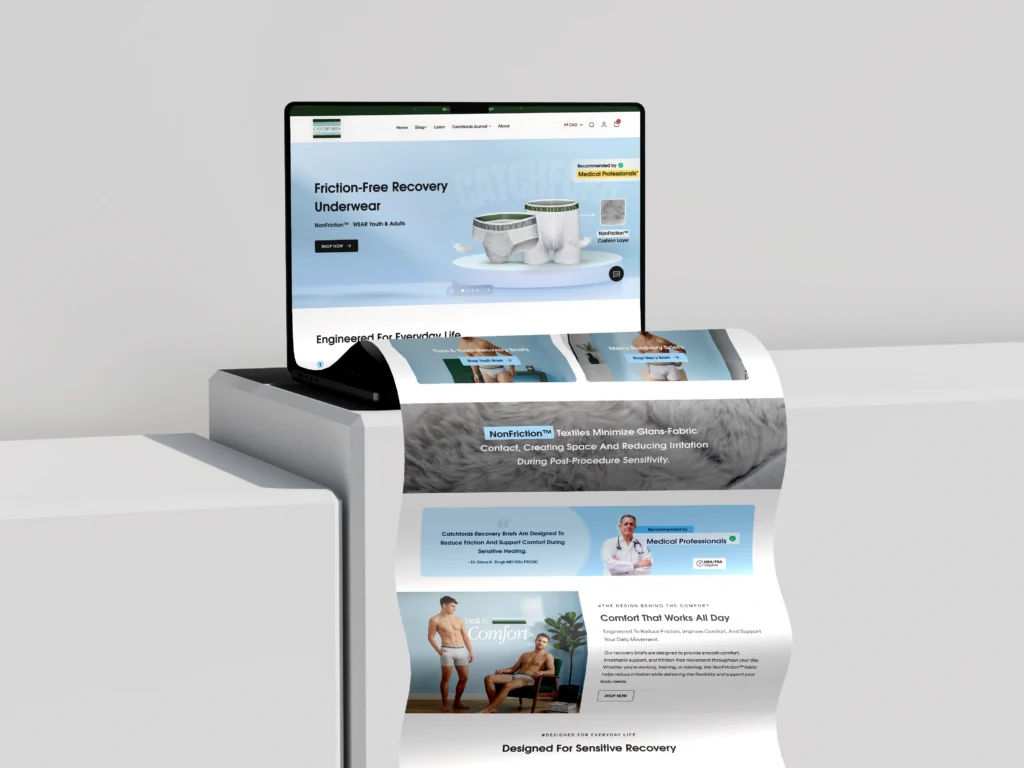 Catchford Case Study – WordPress Redesign & Performance Optimization Catchford Case