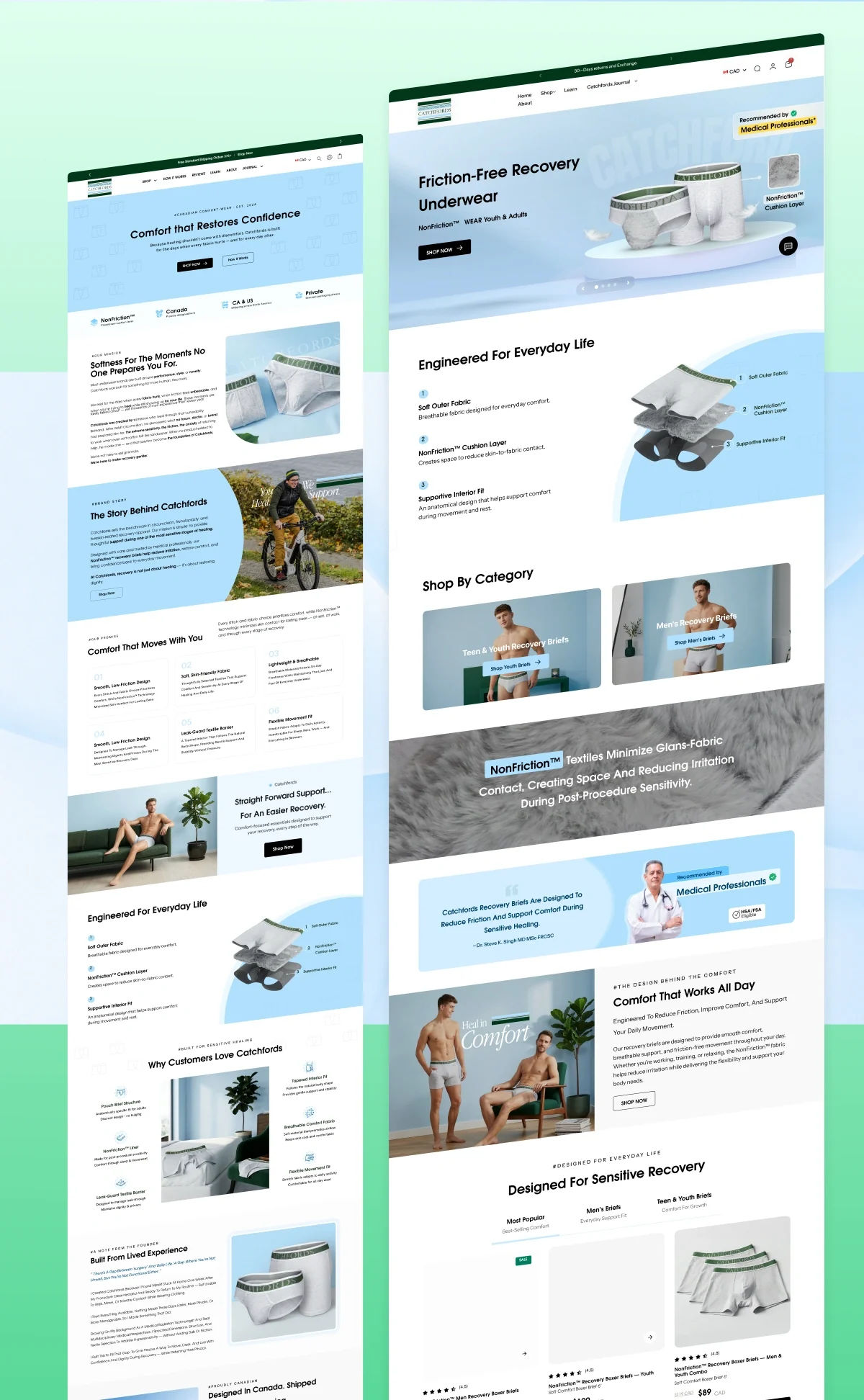 Catchford Case Study – WordPress Redesign & Performance Optimization Catchford Case