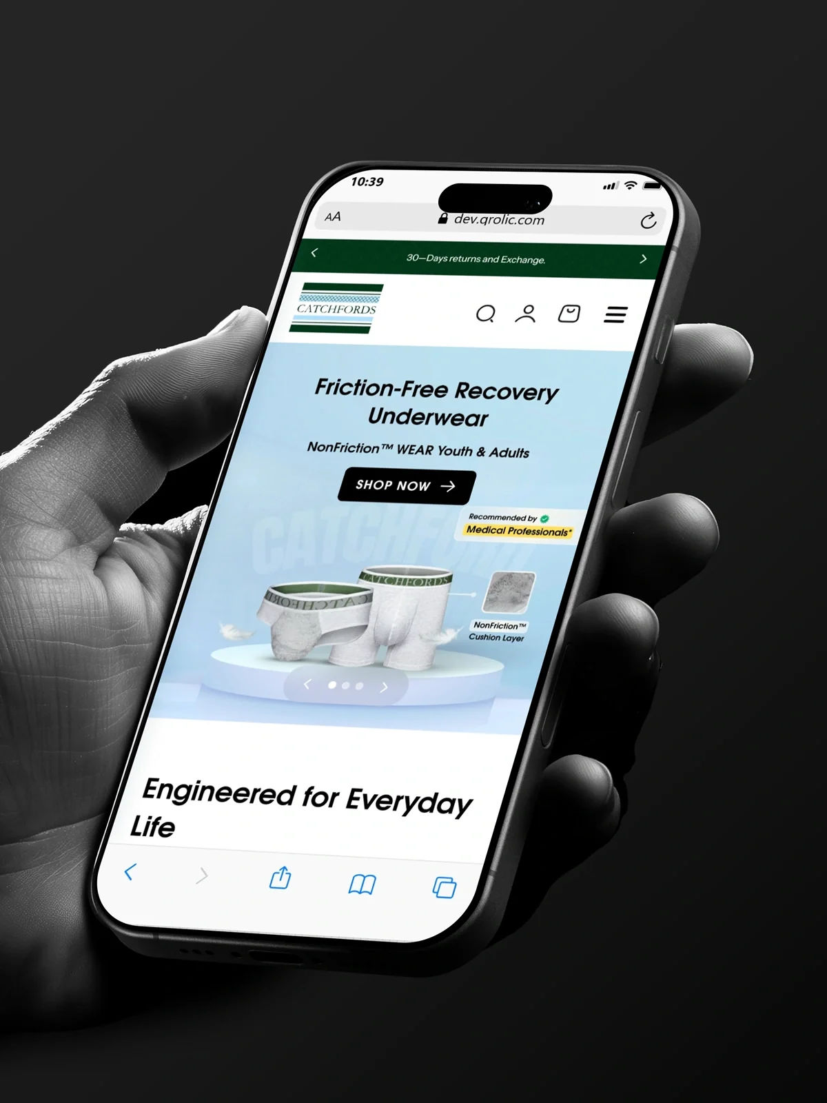 Catchford Case Study – WordPress Redesign & Performance Optimization Catchford Case