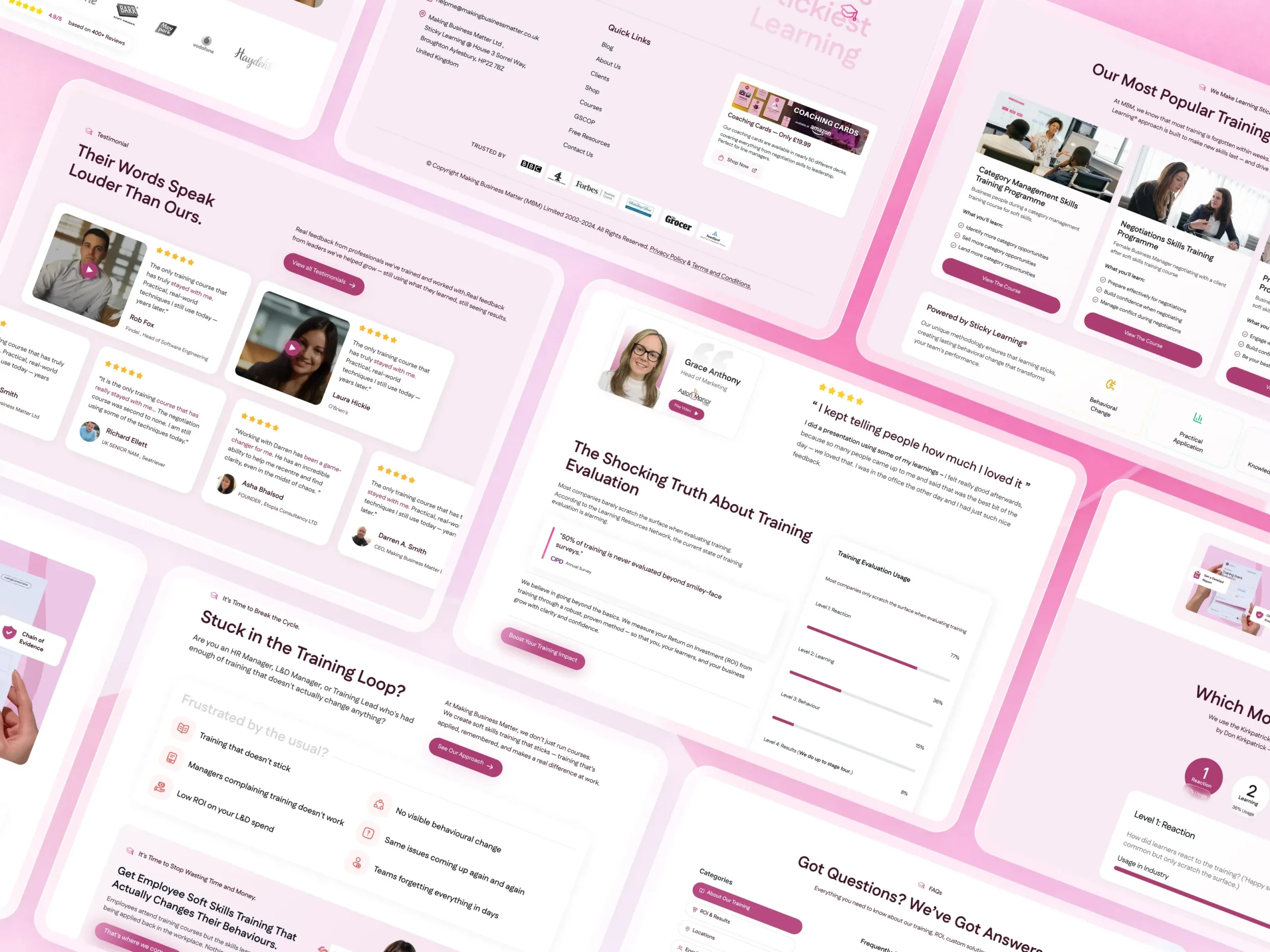 Website Redesign Case Study – MBM UI/UX Revamp & WordPress Development website redesign