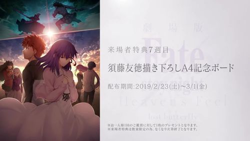 Fate/stay night Heaven's Feel II. lost butterfly - Movie Key Visual