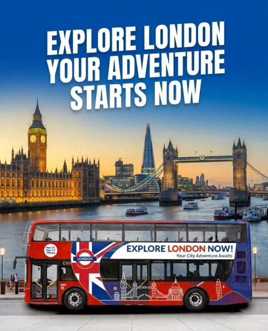 London hop on hop off bus tour
