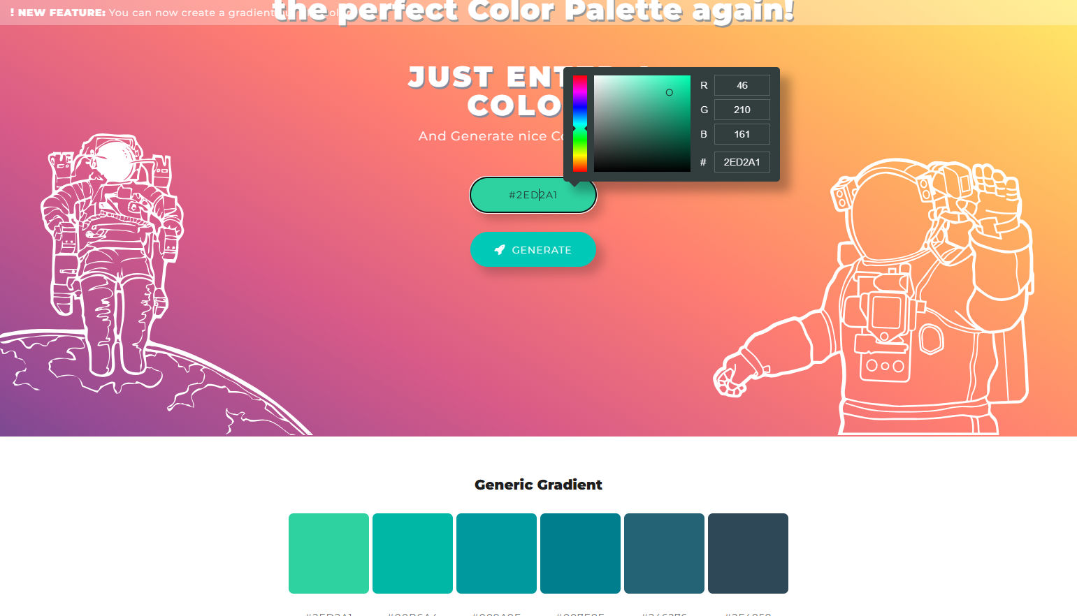 ColorSpace-  page
