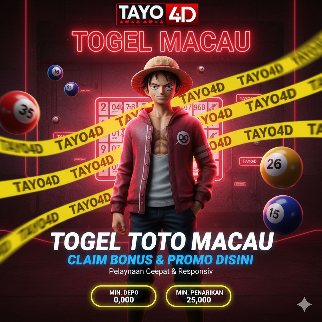 TAYO4D: Link Daftar Slot Online Terbesar & Pasaran Lengkap Terpercaya image 1