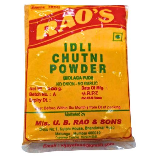 Rao's Idli Chilly Powder