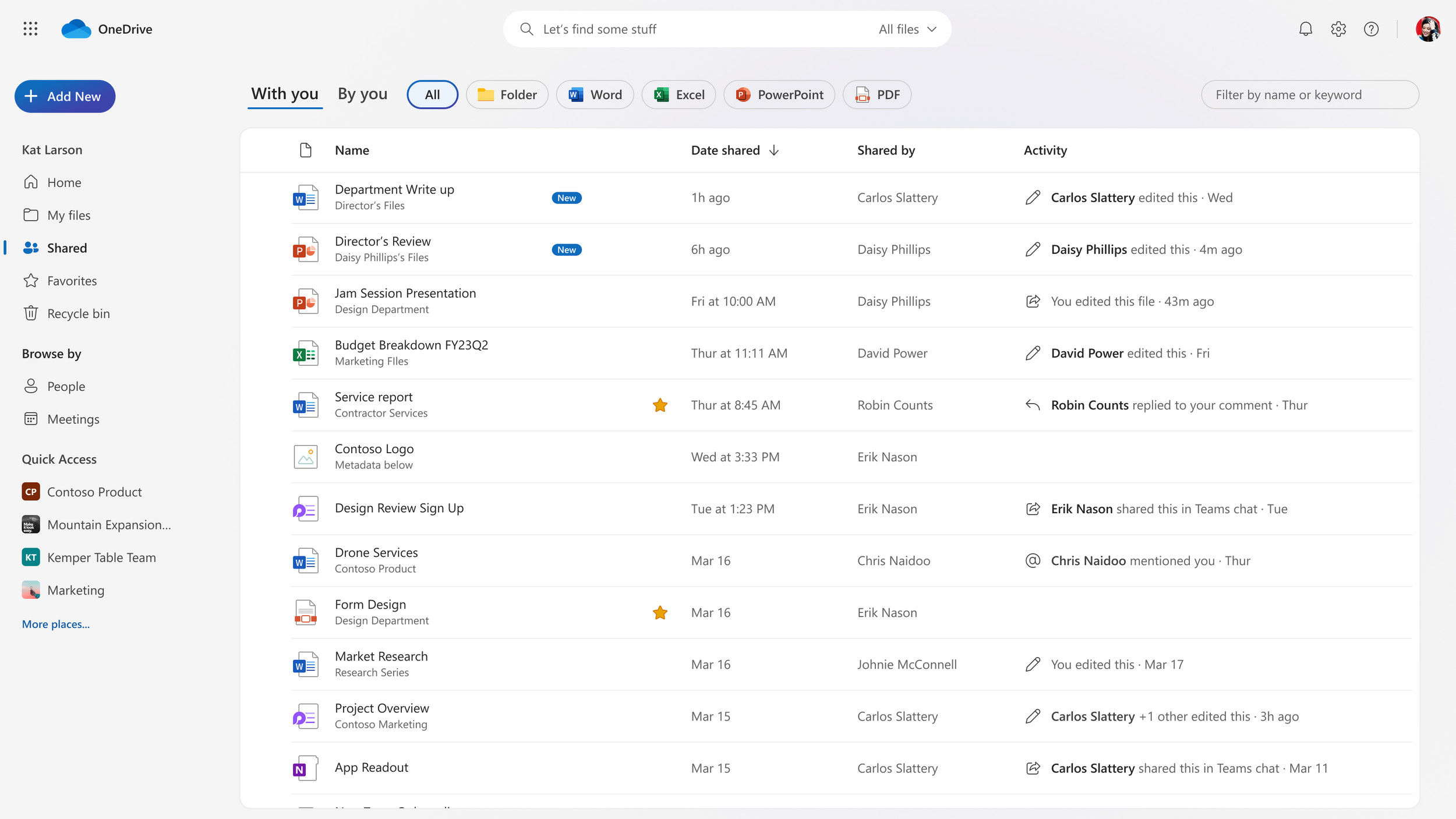 New Era of OneDrive with Redesigned Interface