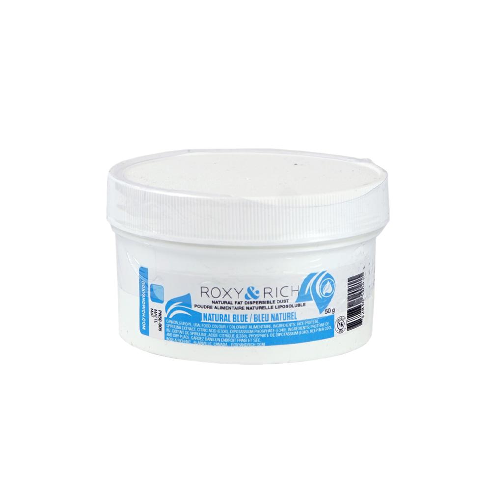 Fat Raxy Fat Dispersible Food Colorant Natural Blue 50 g - Roxy and Rich