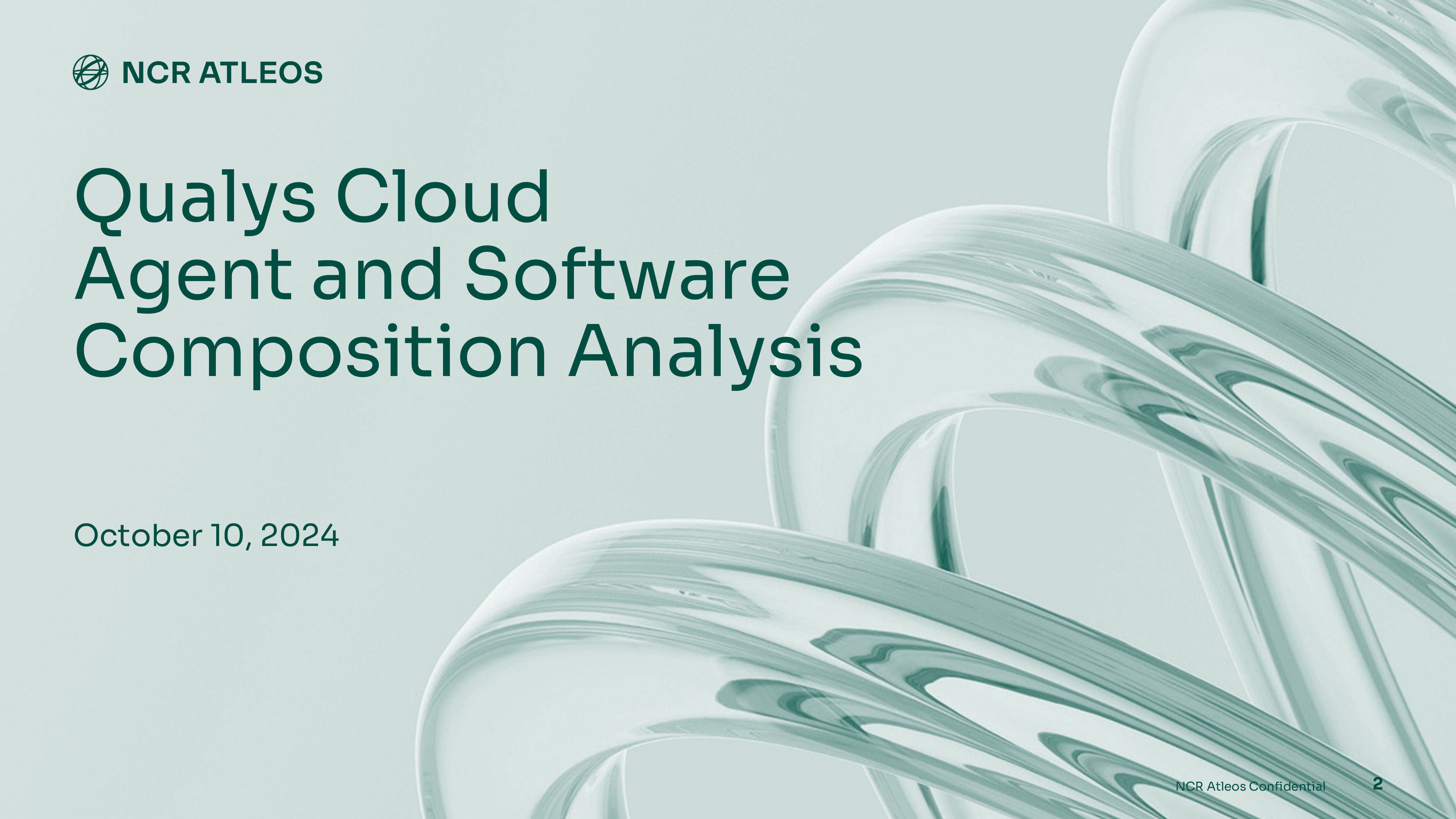 Qualys Cloud Agent and Software Composition Analysis