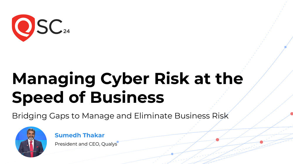 Managing CyberRisk at the Speed of Business