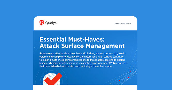 69% of organization have experience attacks against unknown assets, read about the “must-haves” to avoid this happening to you