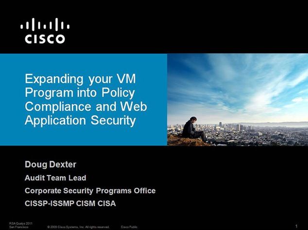 Expanding Your VM Program Into Policy...