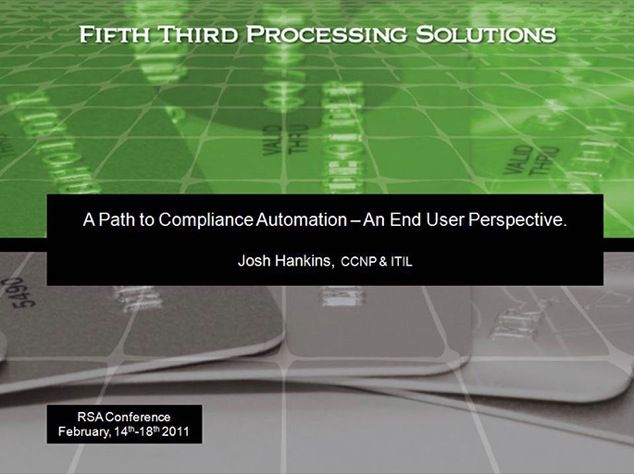 A Path to Compliance Automation