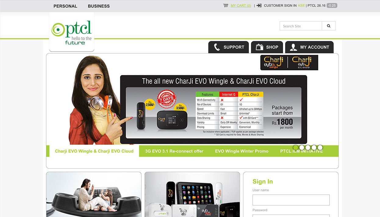 Pakistan Telecom Home Page