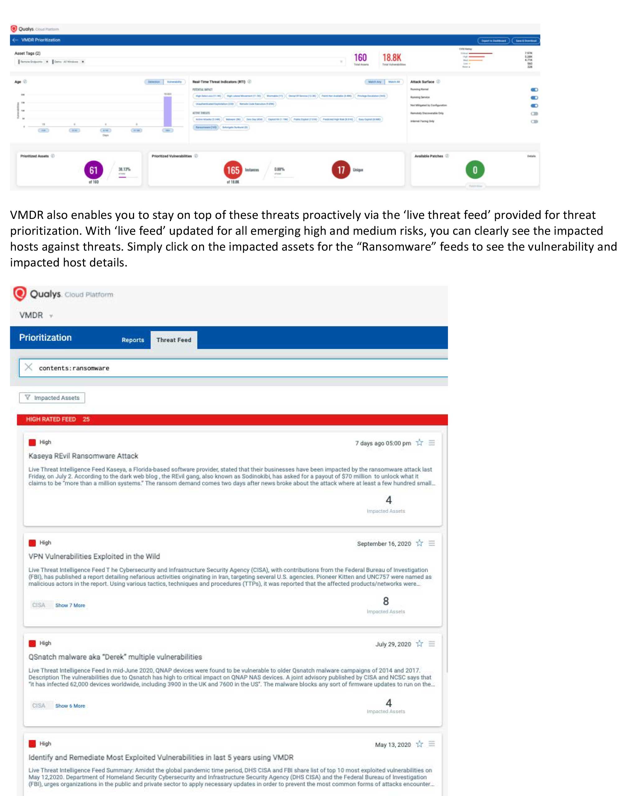 Complimentary Infographic + Ransomware Playbook Qualys, Inc.