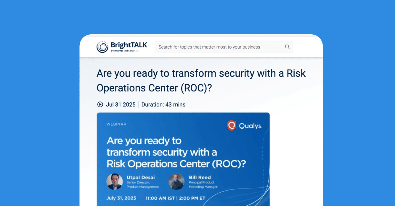 Are you ready to transform security with a Risk Operations Center (ROC)?