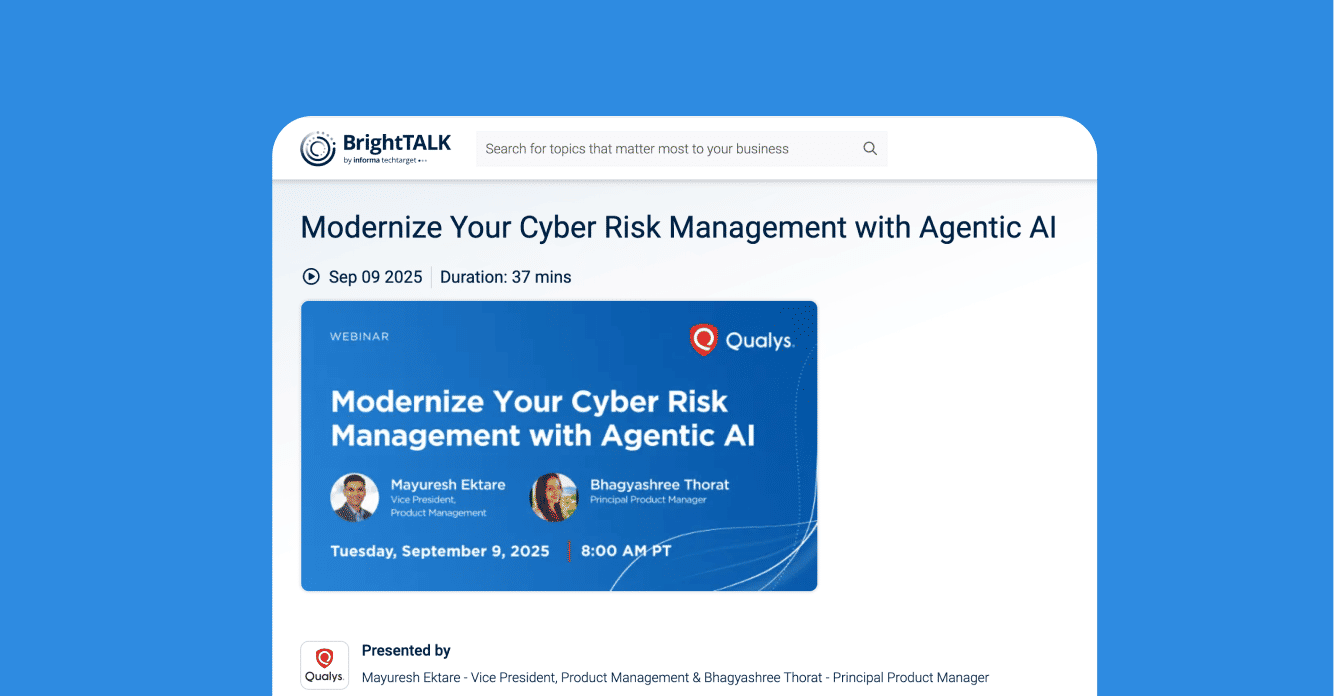 Modernize Your Cyber Risk Management with Agentic AI