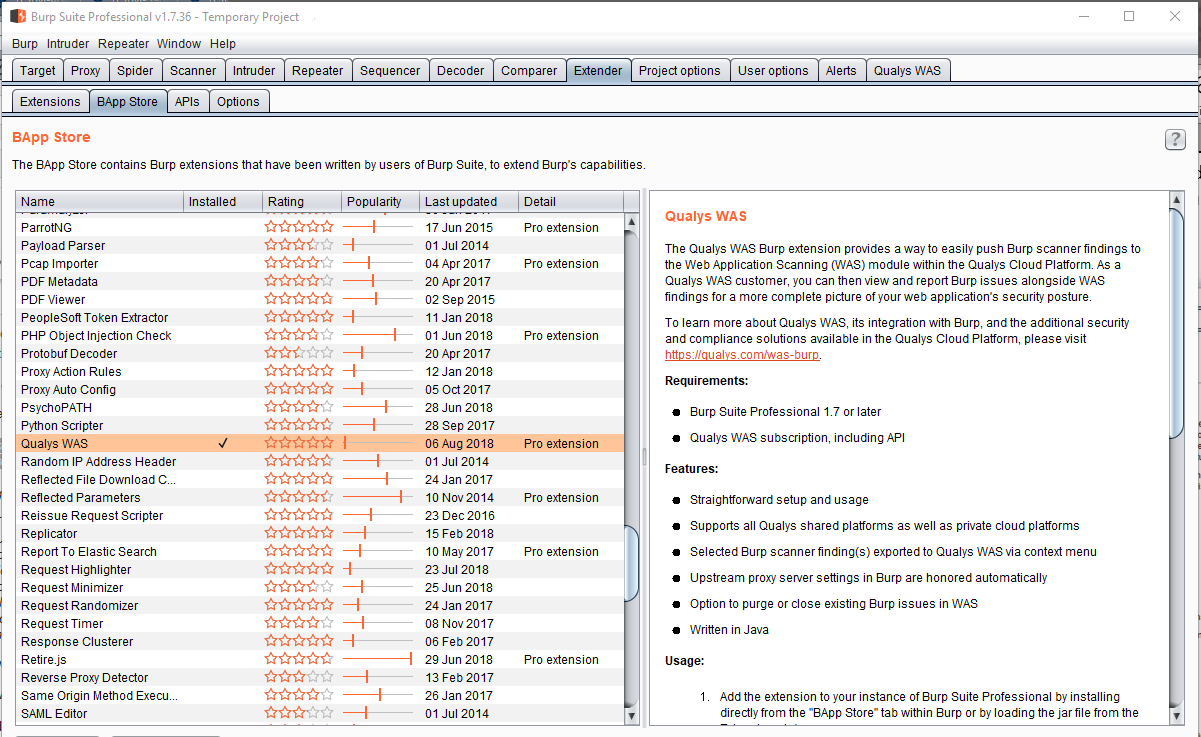 Burp 2.0: Where are the Spider and Scanner?