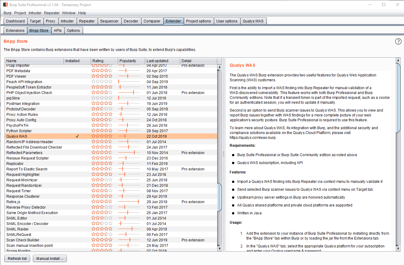 BurpSuite Plugin Develpment Guide