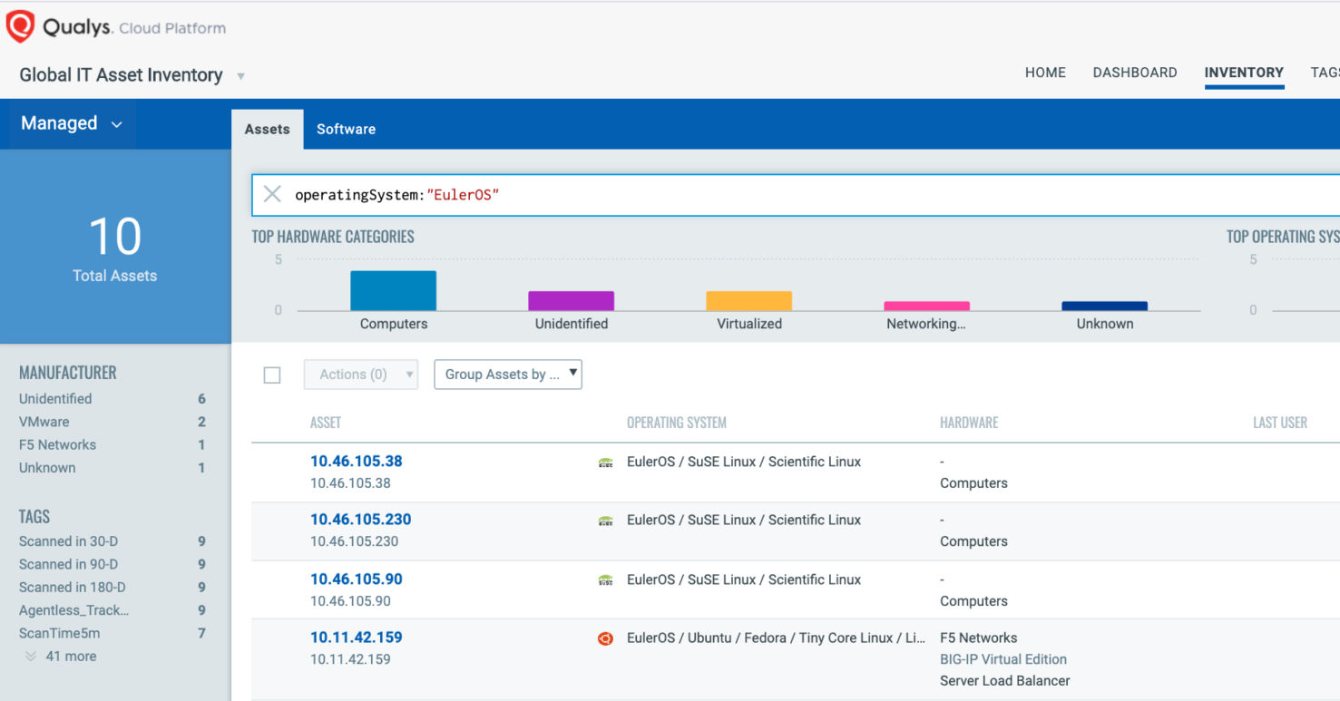 Discover EulerOS Vulnerabilities using Qualys VMDR Qualys Security Blog