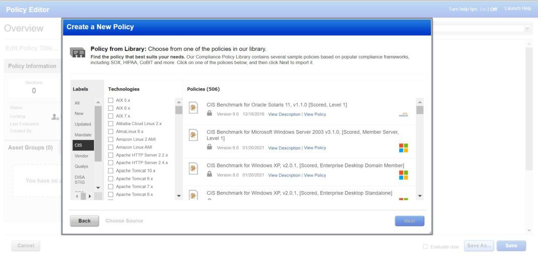 Managing Security Configuration Risk with the Most Comprehensive ...