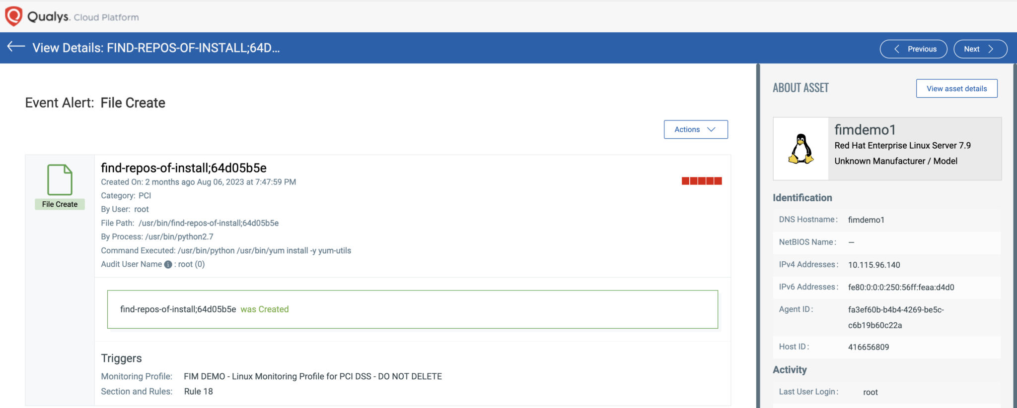 PCI DSS 4.0 FIM Requirements Simplified with Qualys File Integrity