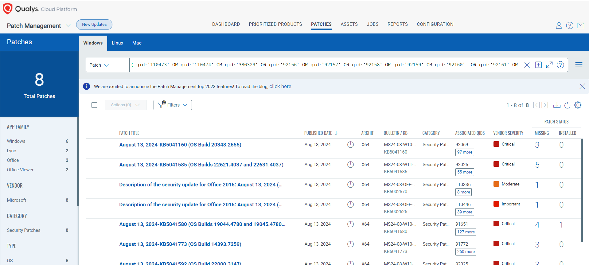 Microsoft & Adobe August 2024 Patch Tuesday Updates | Qualys
