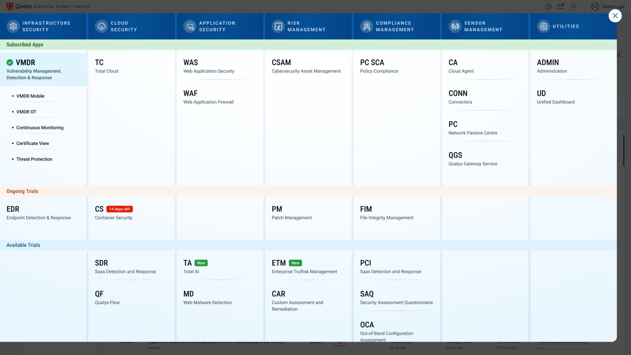 Introducing the Enhanced User Interface (UI 4.0) of the Qualys ...