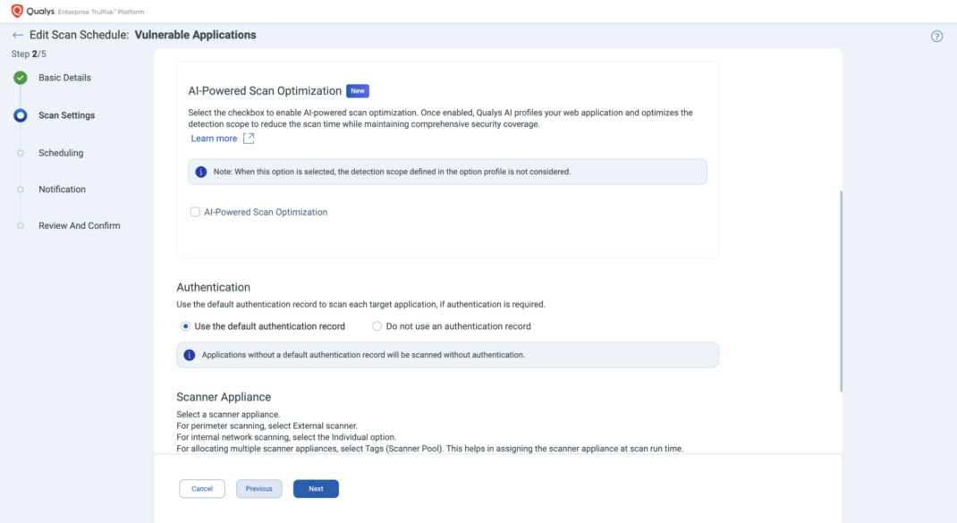 AI-Powered Scanning