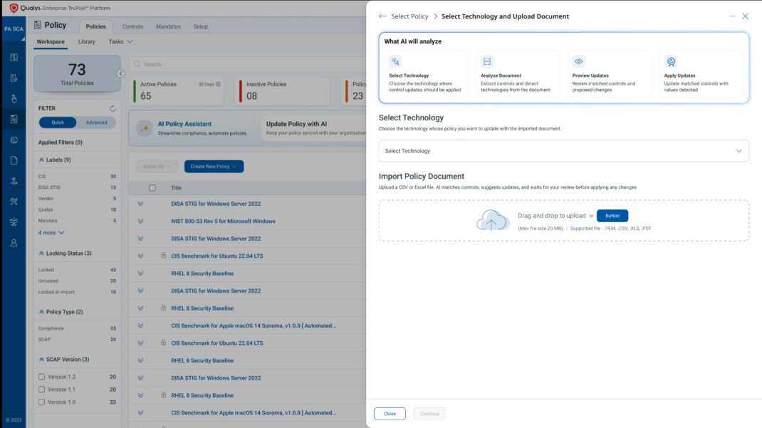 Policy Creation with AI 