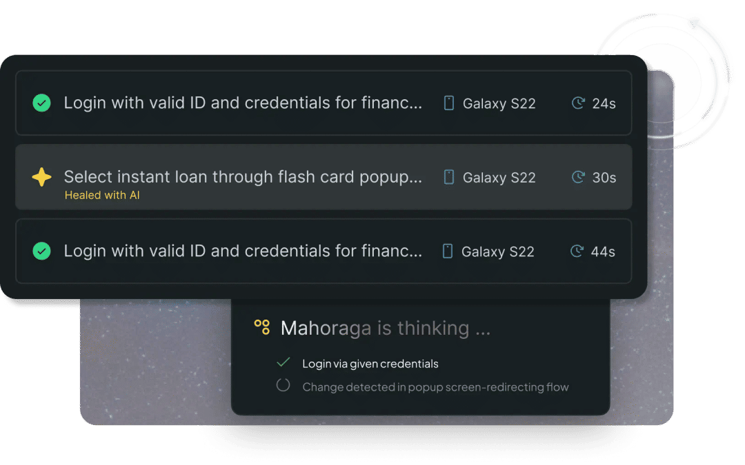 Tests that survive UI changes