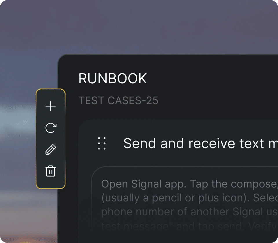 Cases your team can edit, own and run