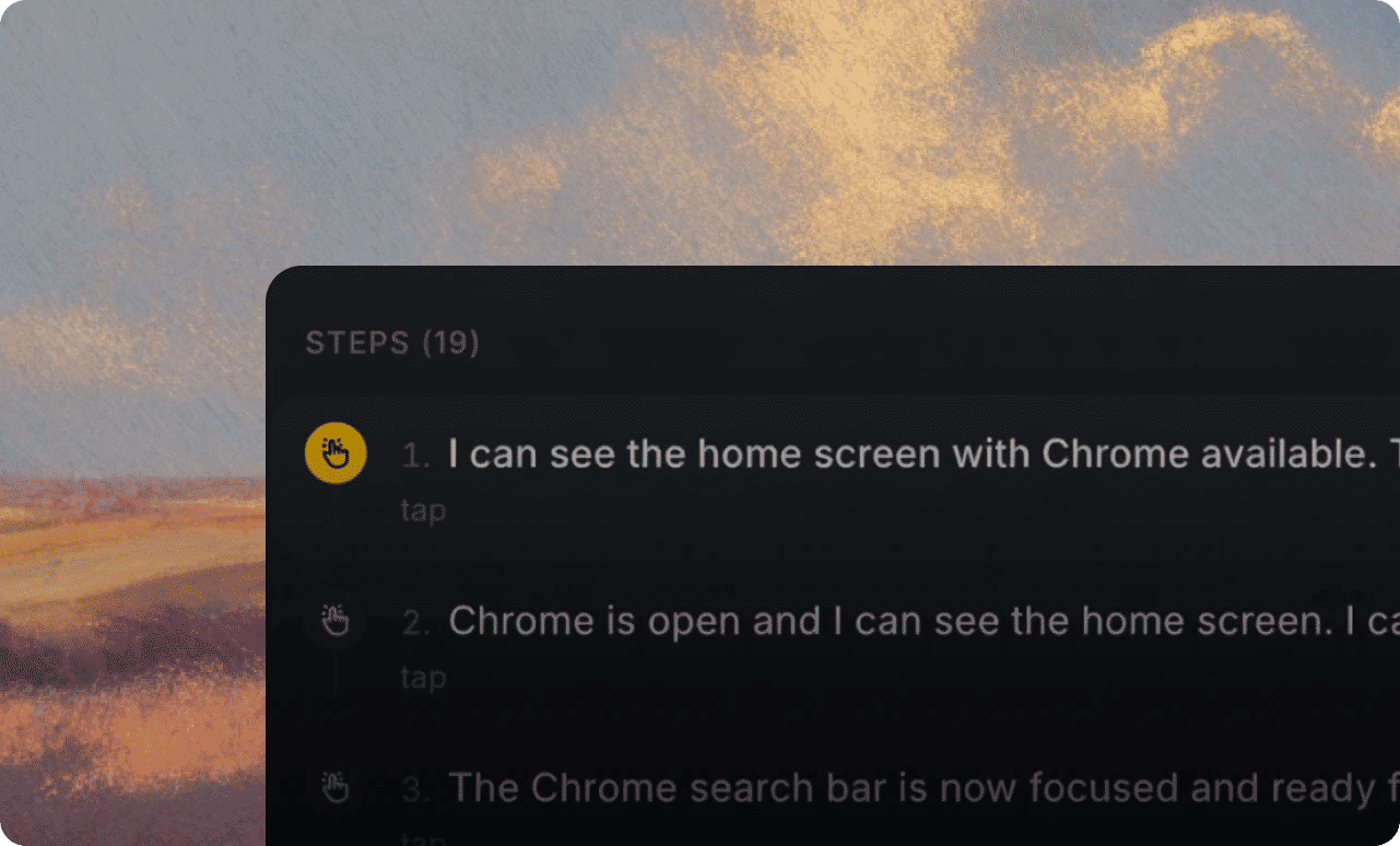 Web test adapting to UI changes without script maintenance