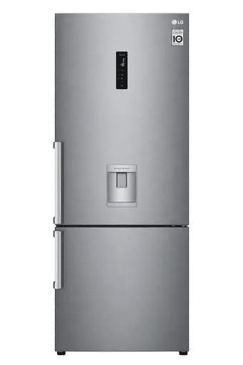 Réfrigérateur Combiné LG GC-F689BLCM - 499 L -Distributeur d'eau - Gris - 12 Mois de Garantie