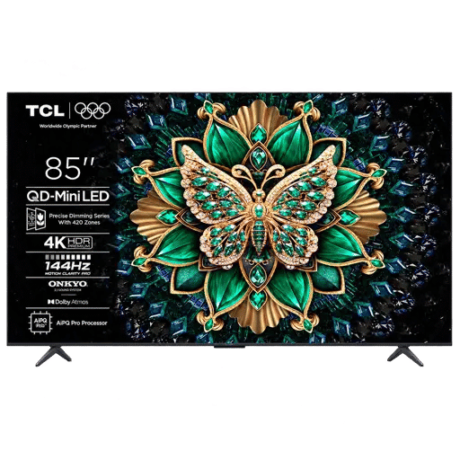 Téléviseur  Smart TCL - 85C6K 85 pouces  QD Mini  LED  4K HDR  - Garantie 06 Mois