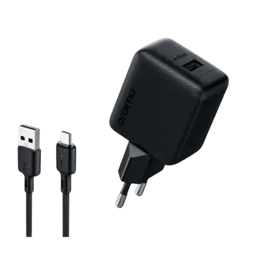 Chargeur Rapide Oraimo -  Cannon 18S 18W – USB - avec câble Micro - USB - Garantie 03 Mois
