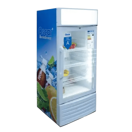 Réfrigérateur -  Oscar - Mini Vitrine 170L – Single Door OSC-V250 – Porte Vitrée – Éclairage LED – 06 Mois de garantie