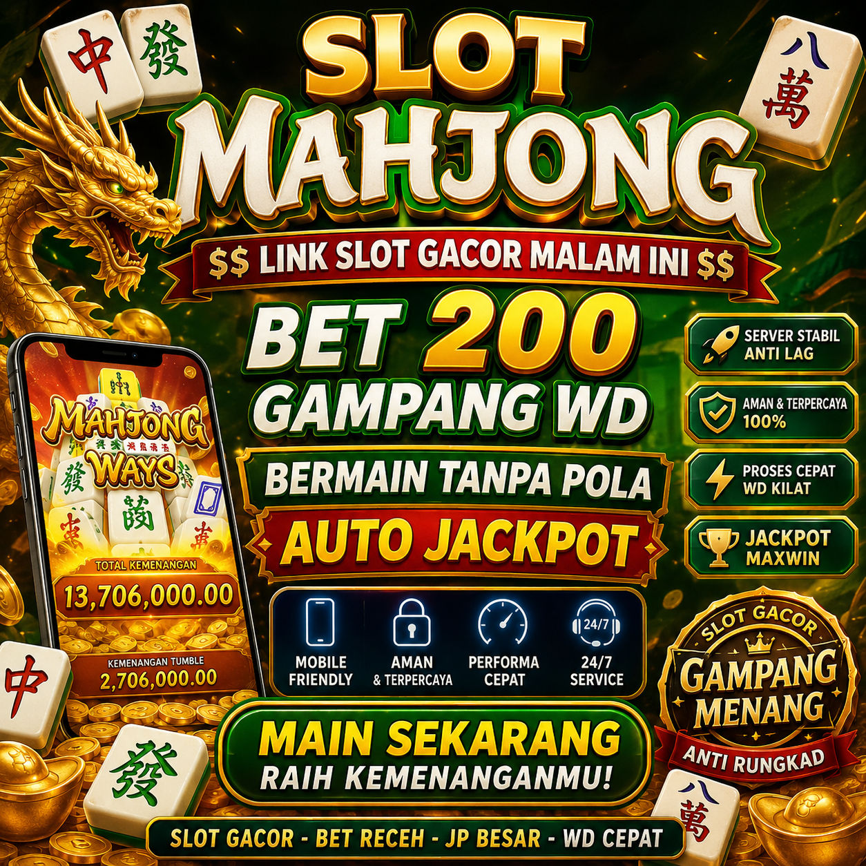 Mahjong Ways 2 : Slot Mahjong Modern dengan Visual Premium