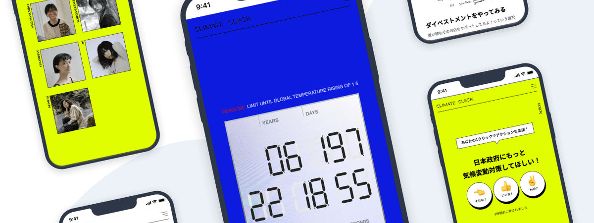 Climate Clock Web