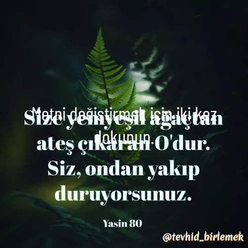 Quote by Galip Yener -  - Made using Quotes Creator App, Post Maker App