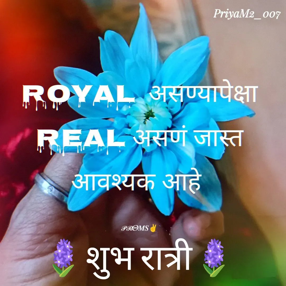 Quote by PriyaM2_007 - 🪻शुभ रात्री🪻 - Made using Quotes Creator App, Post Maker App