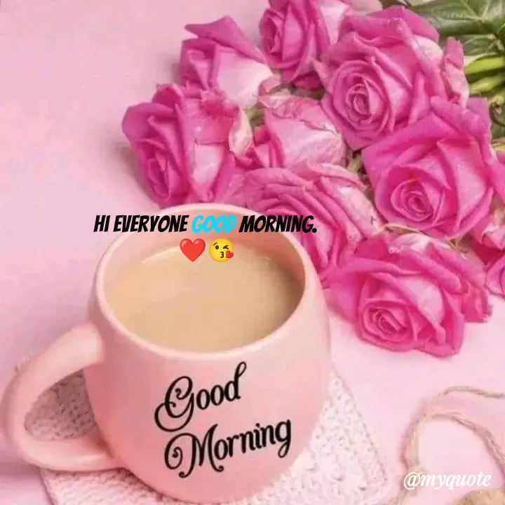 Quote by Arpi Ray (মণি নীরব) - Hi Everyone Good morning.
 ❤️😘 - Made using Quotes Creator App, Post Maker App